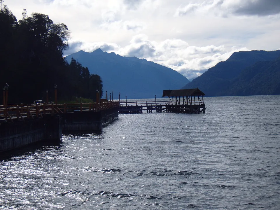 Villa Traful lago