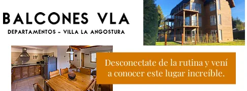 Publicidad: Balcones de Villa La Angostura